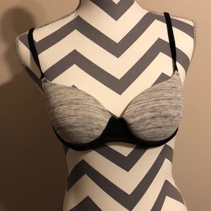 Black and grey used bra but still in good quality